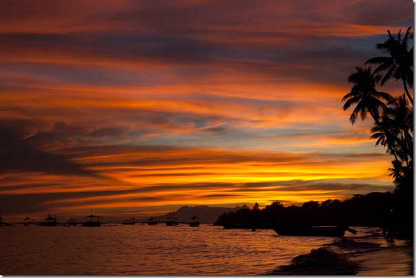 Sky on fire above Alona Beach_1280_for_Web