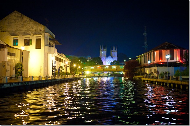 On the river towards Xavier's Church