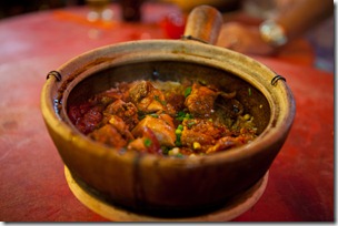 Chicken in a clay pot