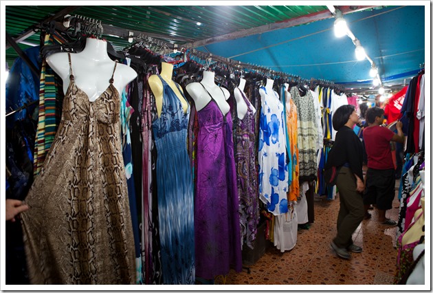Inspecting Dresses